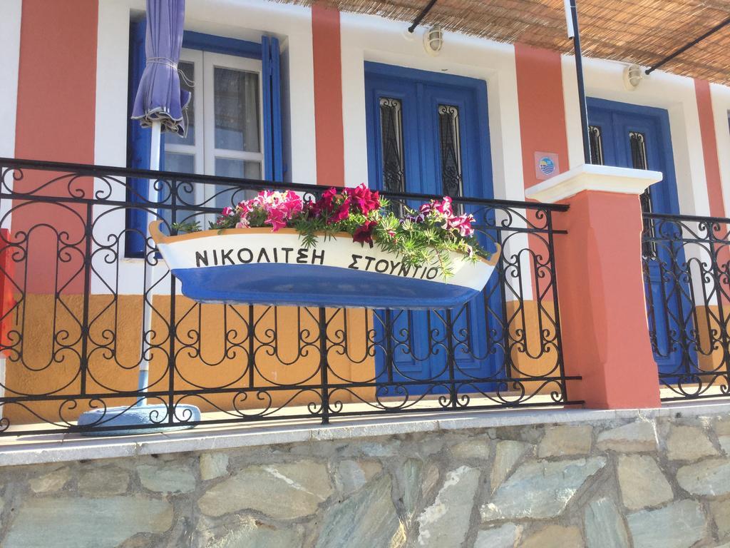 Nikolitsi Studios Simi Exterior foto